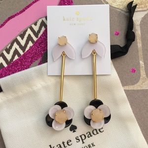 Kate Spade 'Pick a Posy' drop earrings NWT